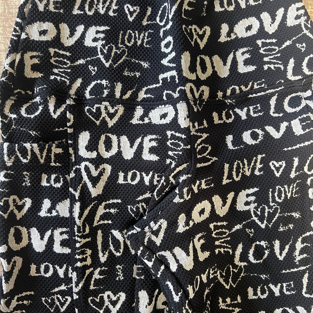 Love Capri Legging - Black