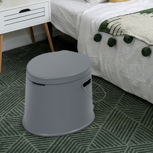 5L Portable Travel Toilet with Paper Holder for Outdoor GemGear