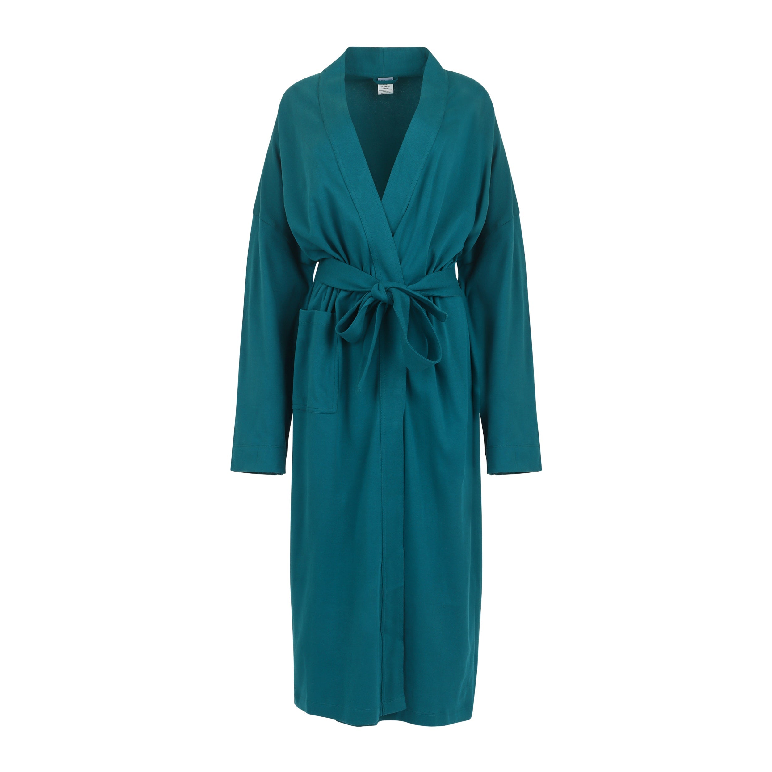 Organic Cotton Knitted Kimono Robe Pure Fiber