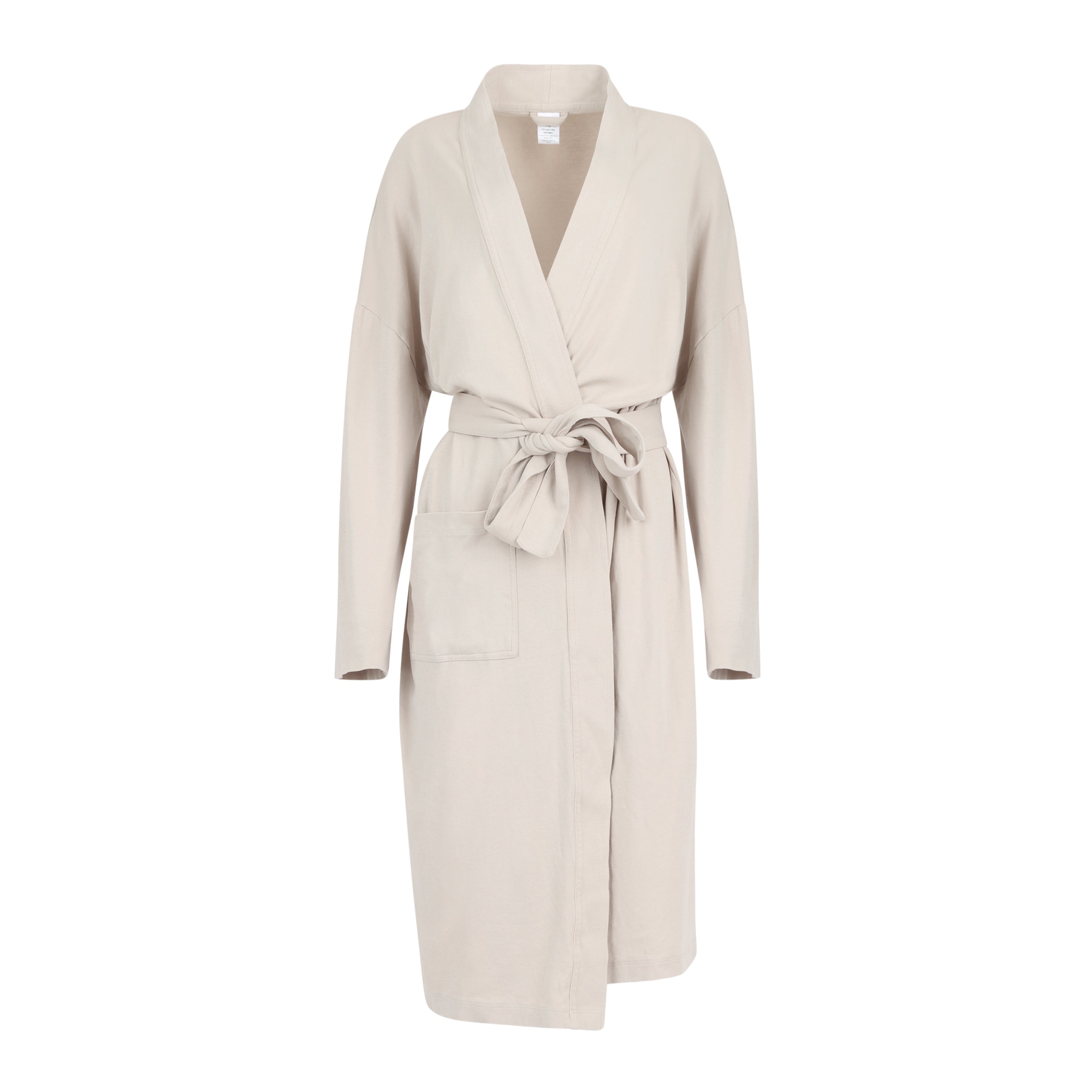 Organic Cotton Knitted Kimono Robe Pure Fiber