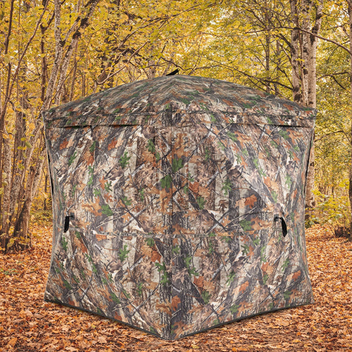 270° See Through Hunting Blind Tent with Silent Magnetic Door GemGear