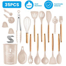 35-Pieces: Kitchen Cooking Utensils Set