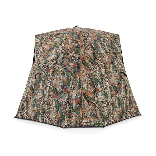 360° One Way See Through Ground Hunting Blind for Deer and Turkey Hunting GemGear
