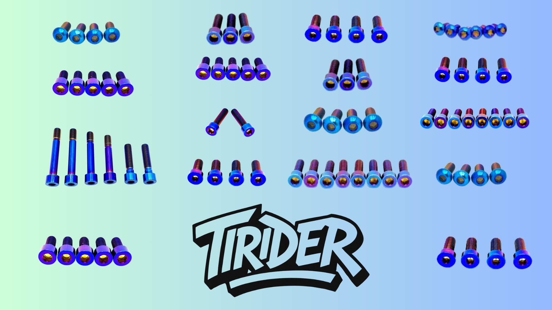 E-ride pro titanium bolt kit Tirider