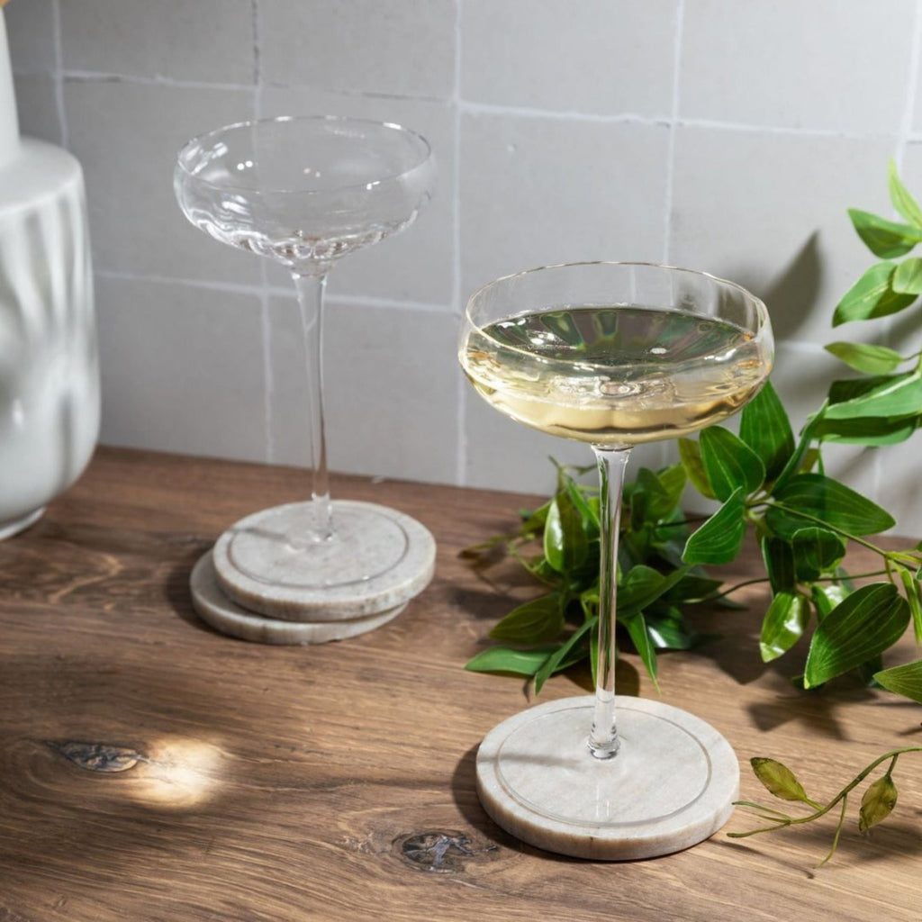 Rounded Coupe Glasses Sister.ly Drinkware