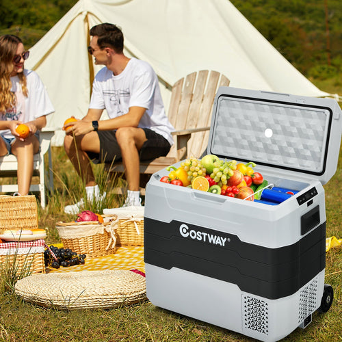 42 QT Portable Dual-Zone Car Refrigerator GemGear