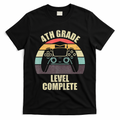 4Th Grade Level Complete Gaming Gamer Graduation T-Shirt Mood Vibes Tees - Express Your Mood, Wear Your Style