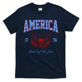 4th Of July Independence Day Land Of The Free T-Shirt Mood Vibes Tees - Express Your Mood, Wear Your Style
