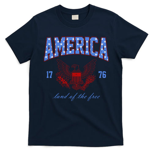 4th Of July Independence Day Land Of The Free T-Shirt Mood Vibes Tees - Express Your Mood, Wear Your Style