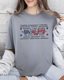 4th of July, America, USA, Retro, Patriotic, Independence Day, Fourth of July Tshirt Comfort Colors T-Shirt Refinery No. 1