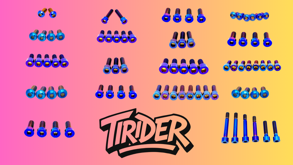 Ultra bee titanium bolt kit Tirider