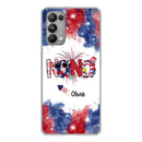 Custom Personalized Grandma Phone Case - 4th of July Mimi Phone Case With Child Names - Up To 10 Children - Gift Idea For Grandma - Cases For Oppo, Xiaomi And Huawei CusGifts