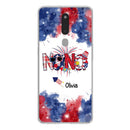 Custom Personalized Grandma Phone Case - 4th of July Mimi Phone Case With Child Names - Up To 10 Children - Gift Idea For Grandma - Cases For Oppo, Xiaomi And Huawei CusGifts