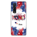 Custom Personalized Grandma Phone Case - 4th of July Mimi Phone Case With Child Names - Up To 10 Children - Gift Idea For Grandma - Cases For Oppo, Xiaomi And Huawei CusGifts