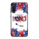 Custom Personalized Grandma Phone Case - 4th of July Mimi Phone Case With Child Names - Up To 10 Children - Gift Idea For Grandma - Cases For Oppo, Xiaomi And Huawei CusGifts