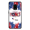 Custom Personalized Grandma Phone Case - 4th of July Mimi Phone Case With Child Names - Up To 10 Children - Gift Idea For Grandma - Cases For Oppo, Xiaomi And Huawei CusGifts