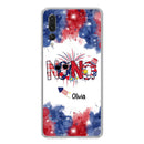 Custom Personalized Grandma Phone Case - 4th of July Mimi Phone Case With Child Names - Up To 10 Children - Gift Idea For Grandma - Cases For Oppo, Xiaomi And Huawei CusGifts