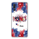 Custom Personalized Grandma Phone Case - 4th of July Mimi Phone Case With Child Names - Up To 10 Children - Gift Idea For Grandma - Cases For Oppo, Xiaomi And Huawei CusGifts