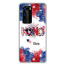 Custom Personalized Grandma Phone Case - 4th of July Mimi Phone Case With Child Names - Up To 10 Children - Gift Idea For Grandma - Cases For Oppo, Xiaomi And Huawei CusGifts