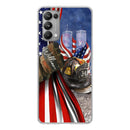 Custom Personalized Fire Fighter Phone Case - Gift Idea For 4th Of July Day - Cases For Oppo, Xiaomi And Huawei CusGifts