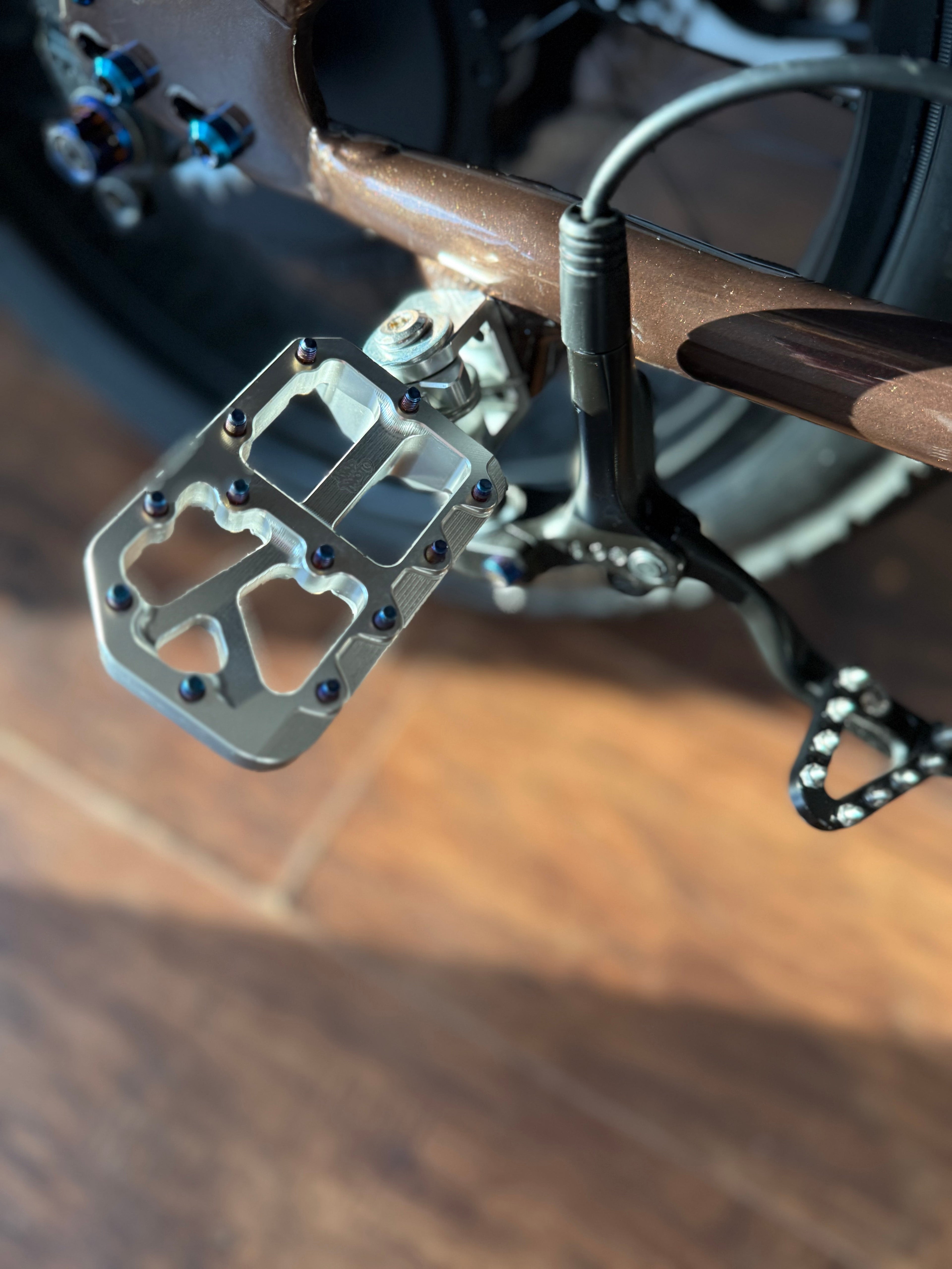 Super73 Rear Moto Peg Kit AmpMoto