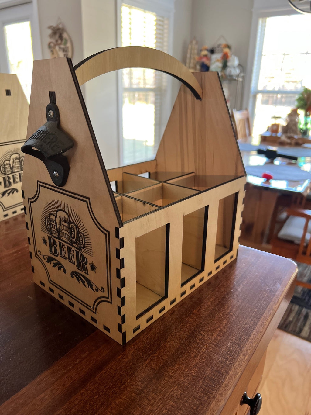 Beer Caddy AVEL Woodworking
