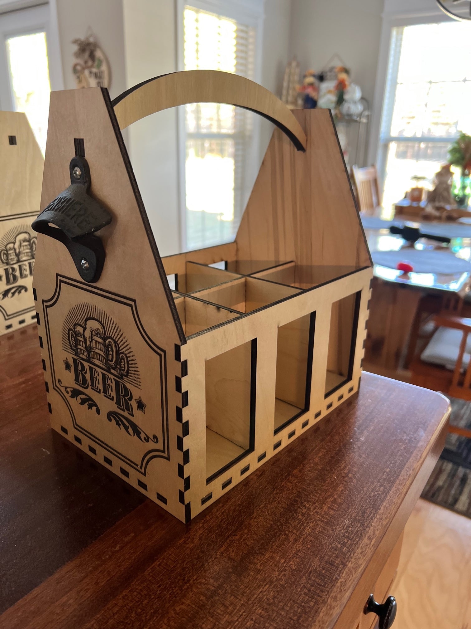 Beer Caddy AVEL Woodworking