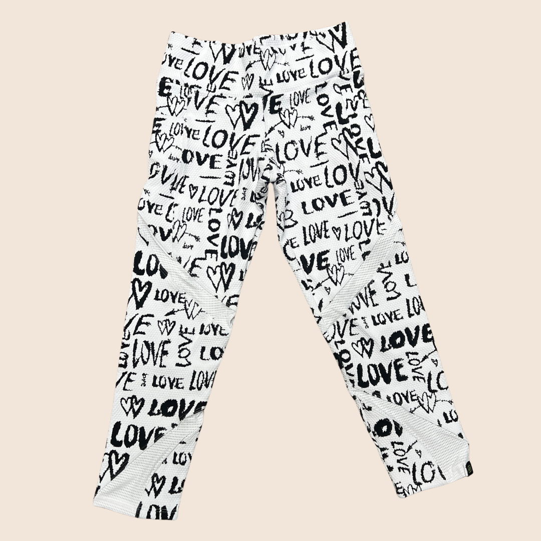 Love Capri Legging - White