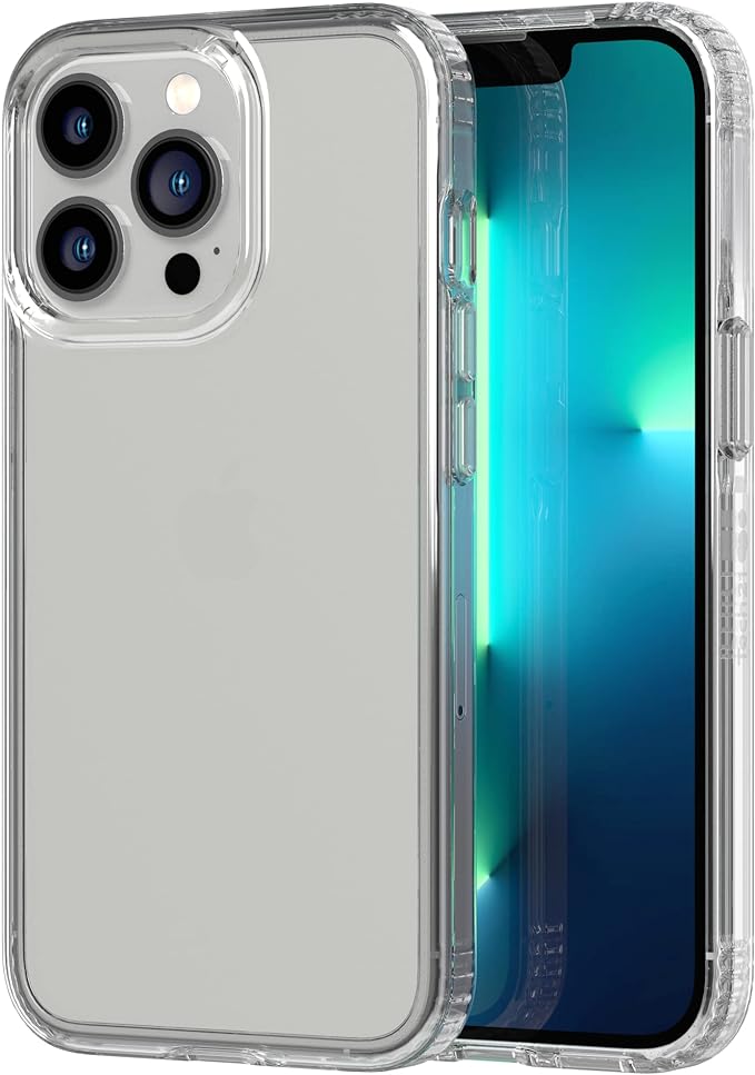 Evo Clear for iphone 13 Pro – Crystal Clear Phone Case with 12ft Multi-Drop Protection