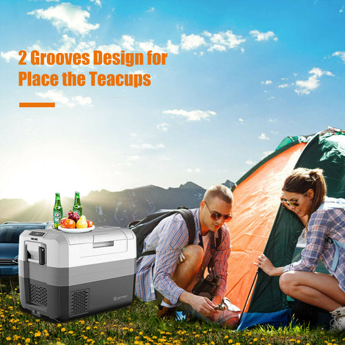 58 Quart Portable Electric Camping Car Cooler GemGear
