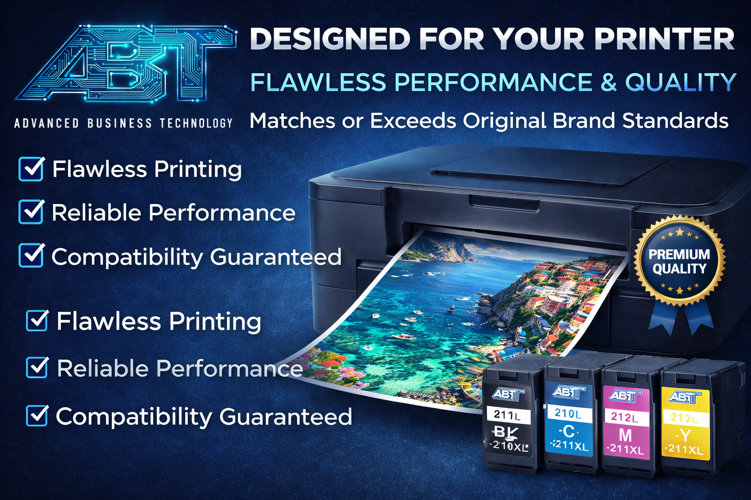 Compatible CF400X High Yield Black Toner Cartridge for HP Color LaserJet Pro M252 & M277 Series