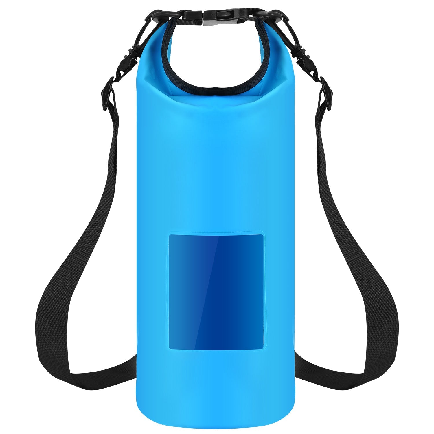 Floating Waterproof Dry Bag Floating Dry Sacks with Observable Window 10L Roll Top Lightweight Dry Storage Bag for Kayaking Rafting Boating Swimming C