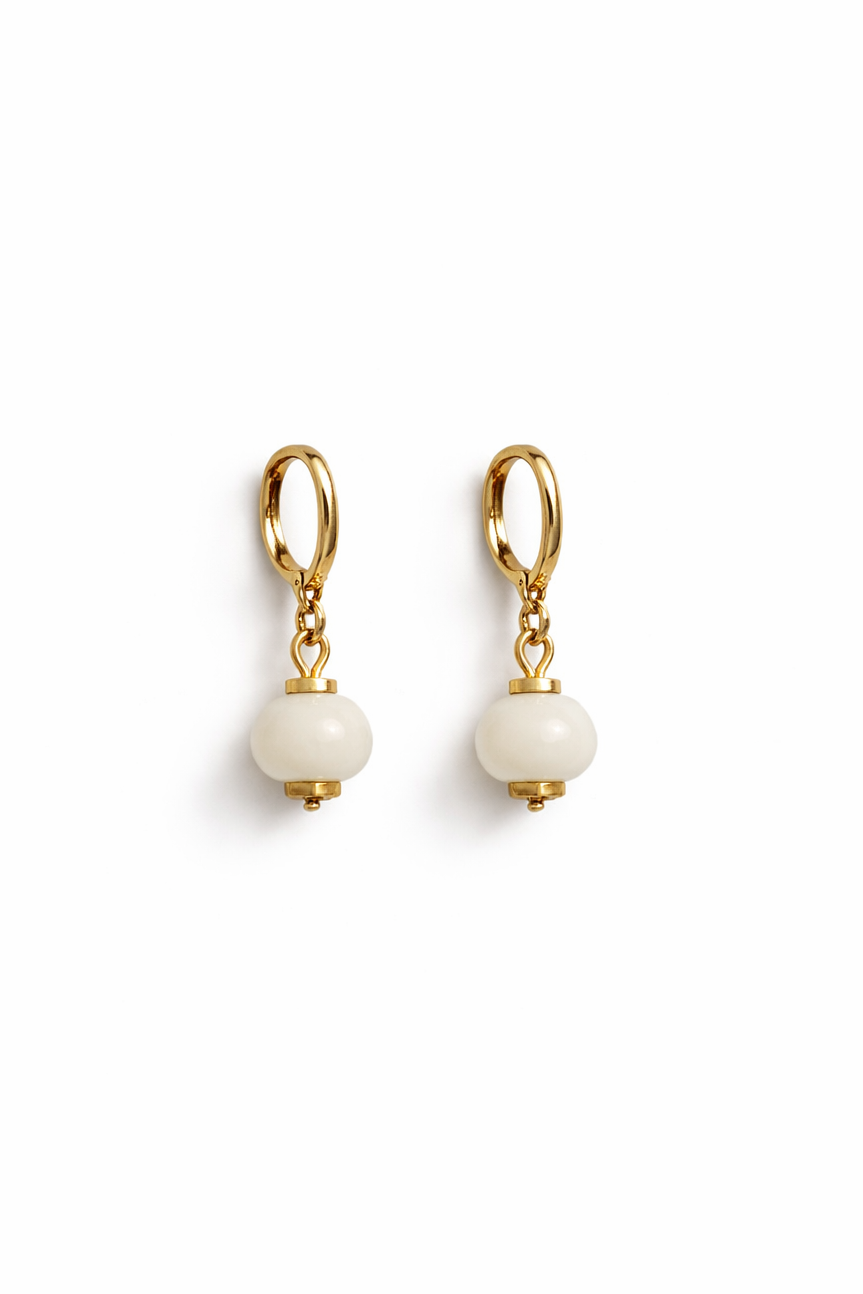 Bella Huggie Hoops Ostella Shells