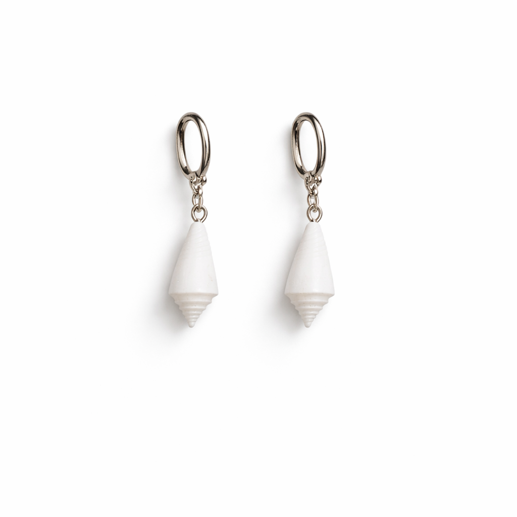 Phoebe Shell Earrings Ostella Shells