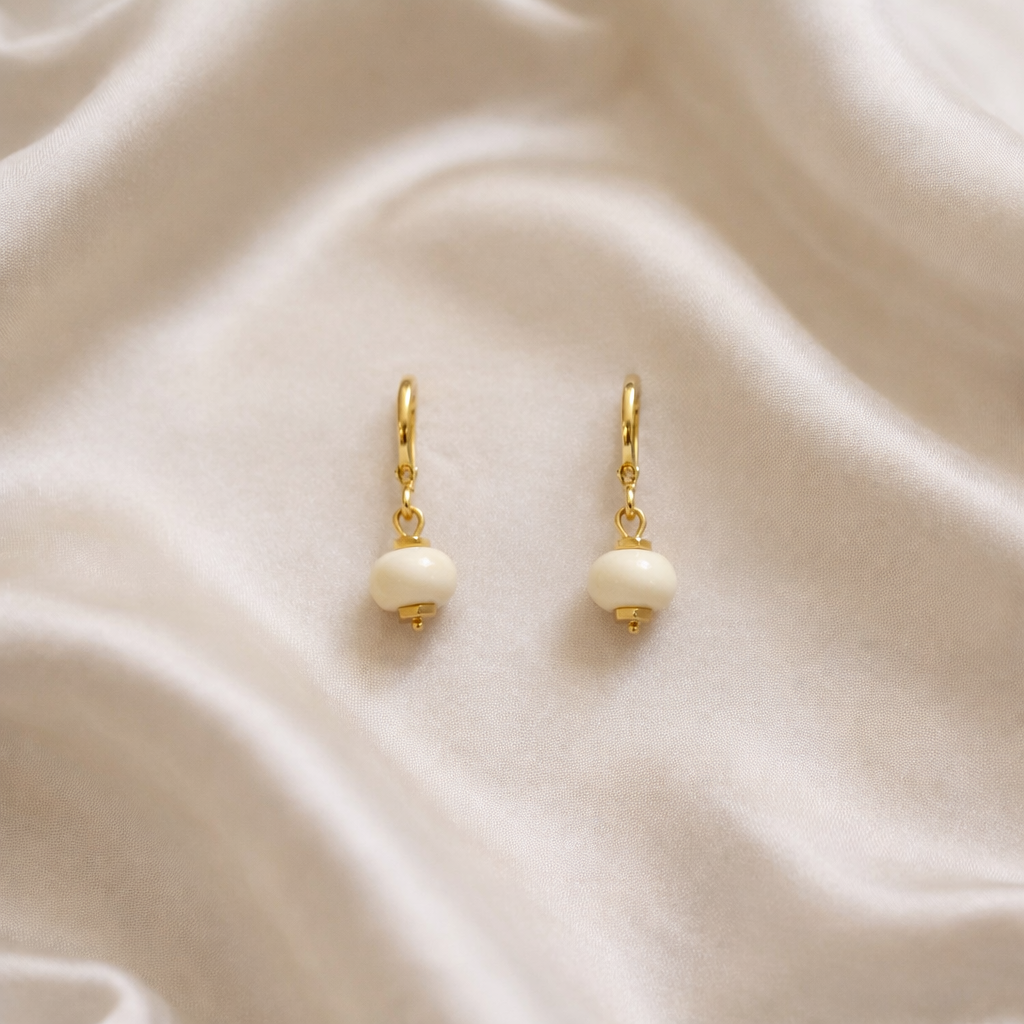 Bella Huggie Hoops Ostella Shells