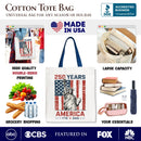 Statue of Liberty America Flag 250 Years Tote Bag, 4th of July USA Patriotic 1776–2026 Gift Shopper OrnamentallyYou