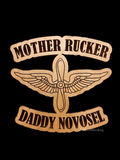 Mother Rucker/ Daddy Novosel Funny Gift Emblem AVEL Woodworking