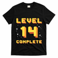 Born In 2007 Level 14 Complete 14th Birthday Retro Gaming Gift T-Shirt Mood Vibes Tees - Express Your Mood, Wear Your Style