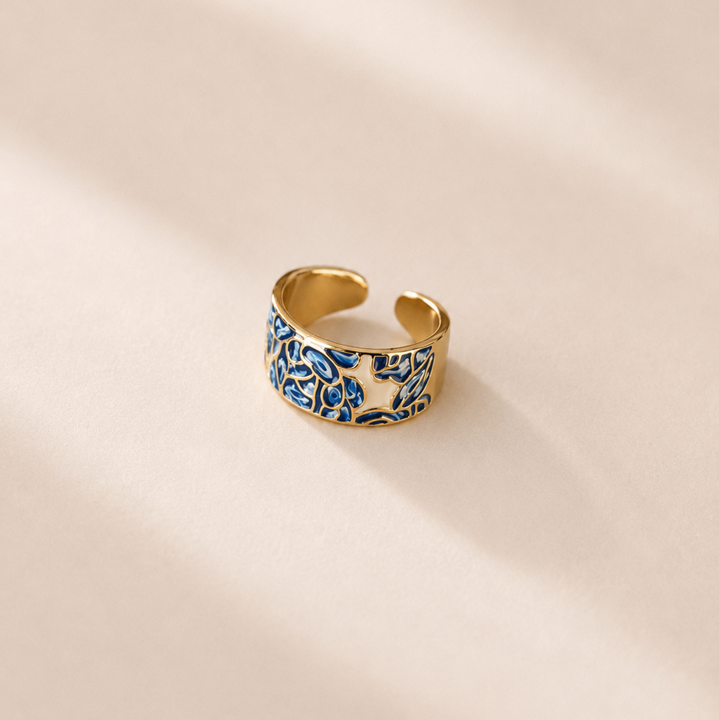 Indigo Ring Ostella Shells