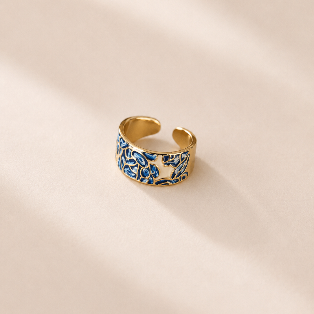 Indigo Ring Ostella Shells