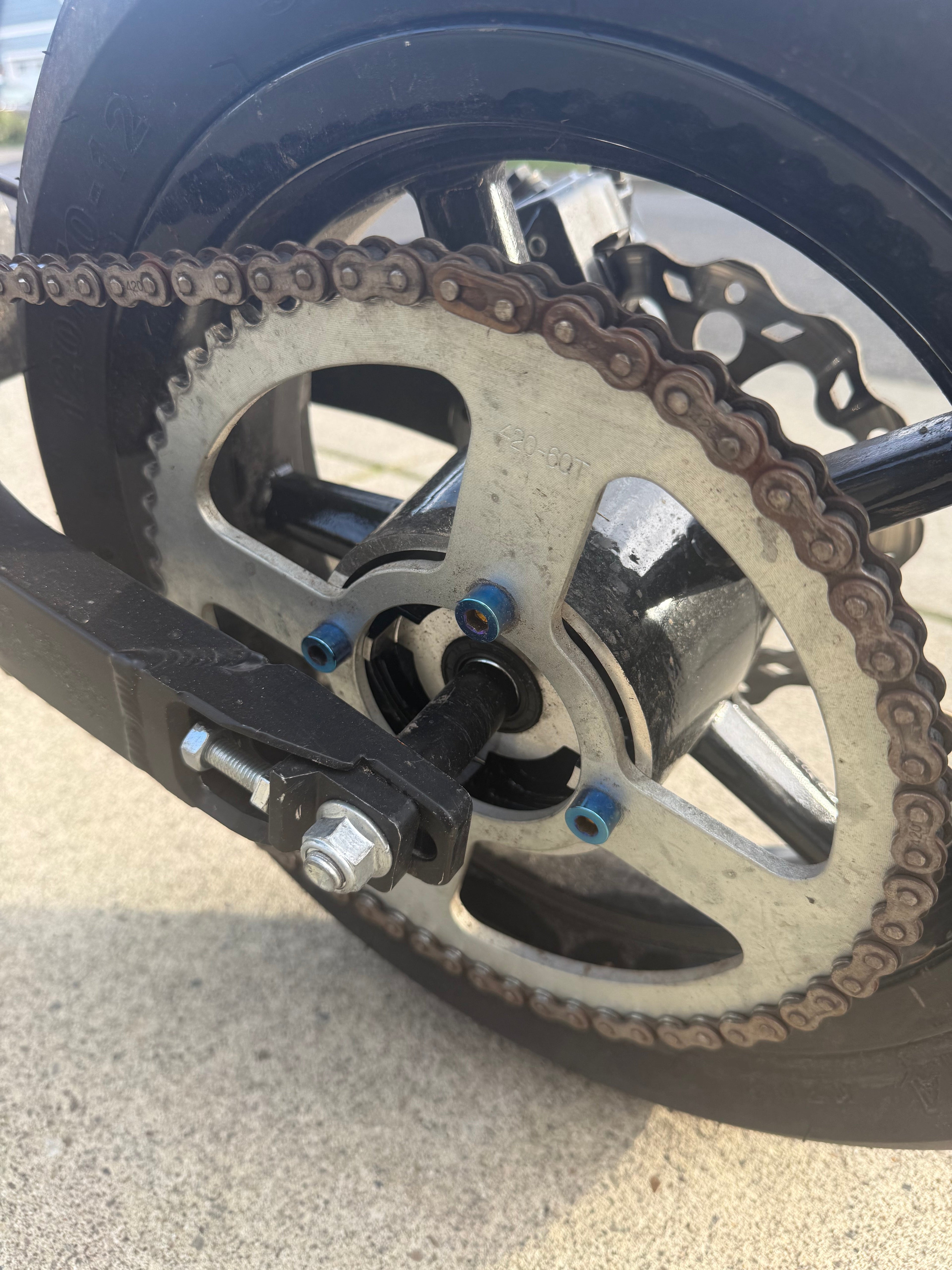 Tuttio sprocket bolts Tirider