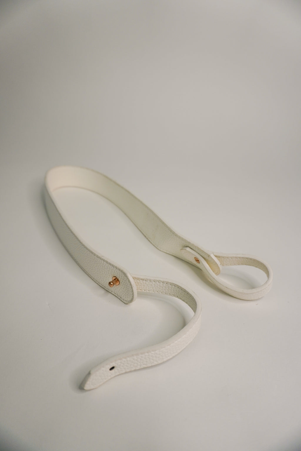 Off-white Vegan Leather Strap A Bag Concept