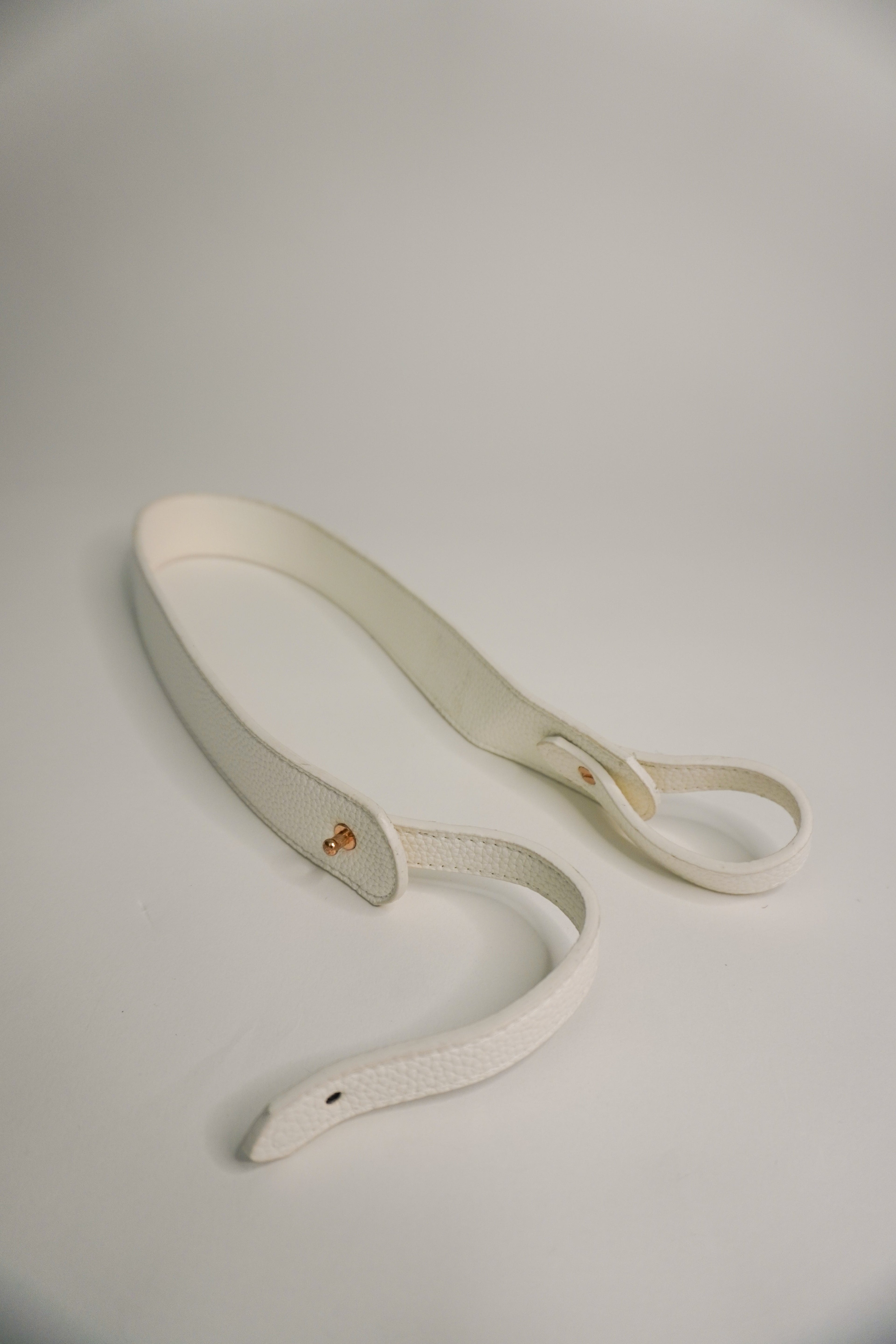 Off-white Vegan Leather Strap A Bag Concept