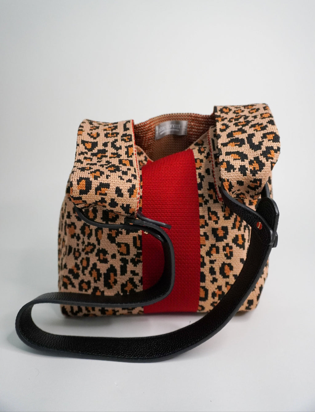 Black Vegan Leather Strap A Bag Concept
