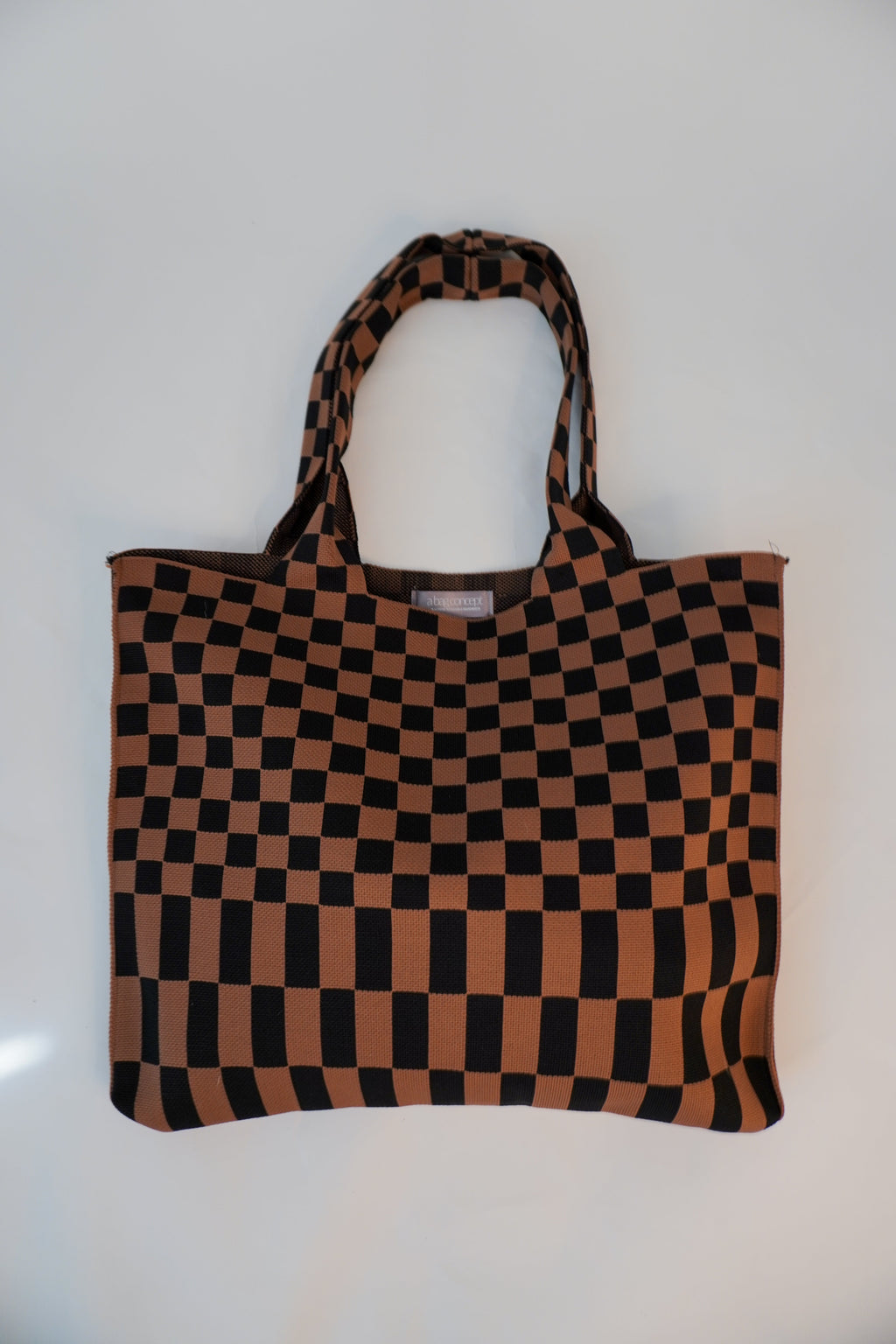 Classic Checkered Skinny Tote A Bag Concept