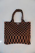 Classic Checkered Skinny Tote A Bag Concept
