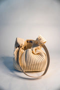Taupe Vegan Leather Strap A Bag Concept