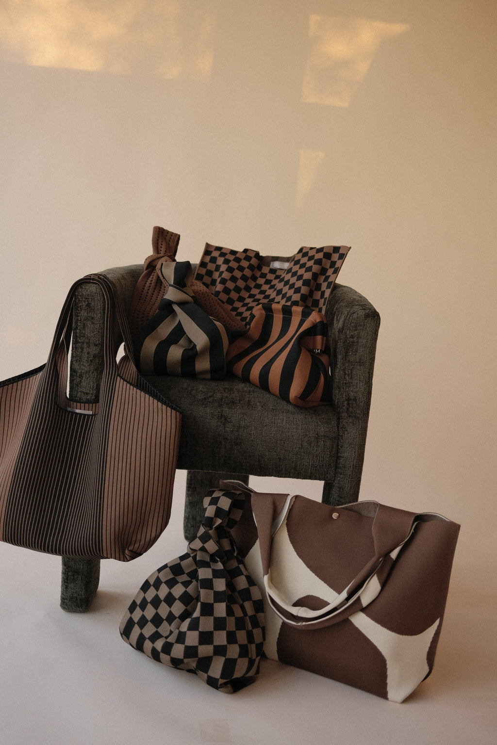 Brown Crochet Handbag A Bag Concept