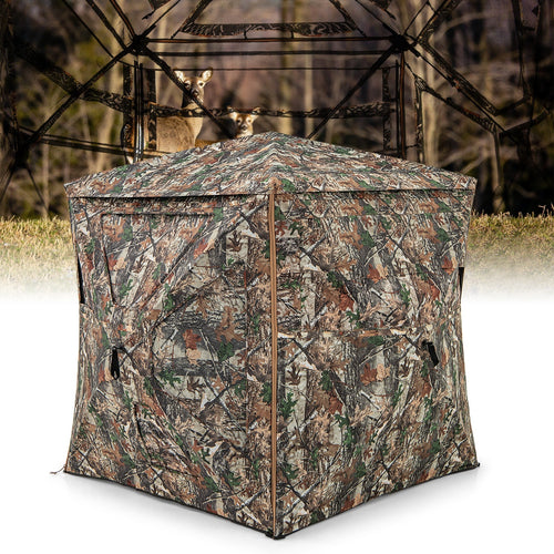 5-IN-1 Detachable Hunting Blind for 2-3 People with Skylight GemGear
