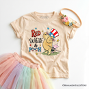 Kids Red White & Proud Winnie-the-Pooh T-Shirt, 1926 A.A. Milne Youth Patriotic 4th of July Tee OrnamentallyYou